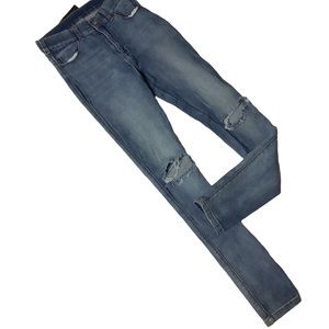 Dr Denim Distressed Skinny Jeans